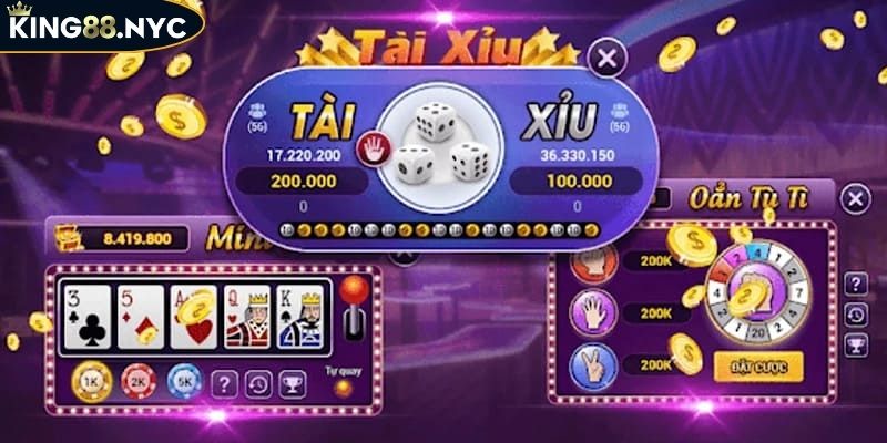Tài Xỉu King88 Hướng Dẫn Chi Tiết Và Chiến Lược Thắng Cược 4 Hấp dẫn với từng tỷ lệ trả thưởng