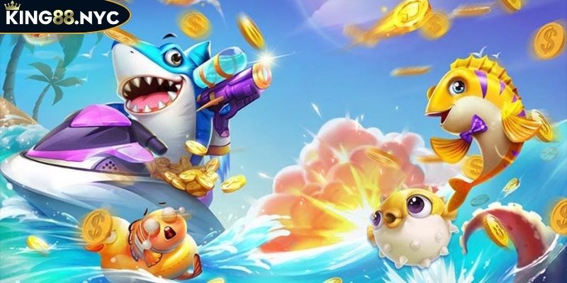 Vua Đánh Cá King88 Săn Cá Đổi Thưởng Đỉnh Cao Nhận Quà Lớn 4 Hệ thống vũ khí đa dạng