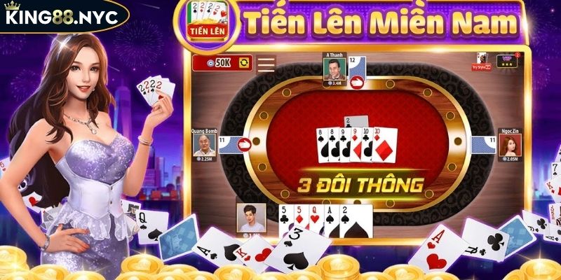 Game Bài FTG King88 Thế Giới Giải Trí Trực Tuyến Đẳng Cấp 3 Trò chơi dân gian hấp dẫn cùng tiến lên miền Nam